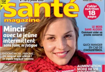 THICKENING SHAMPOO PARU DANS SANTÉ MAGAZINE